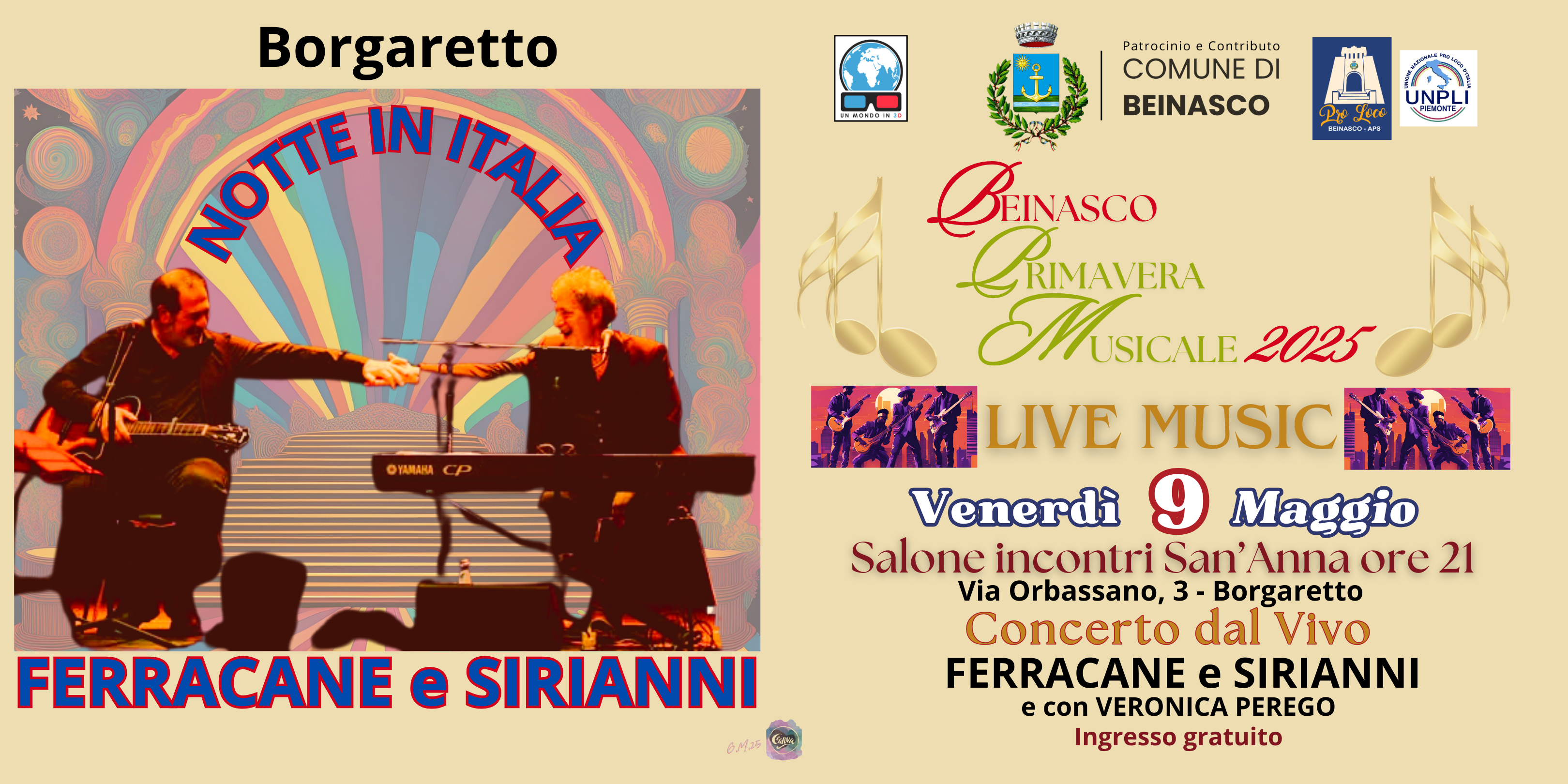 Primavera Musicale – NOTTE IN ITALIA